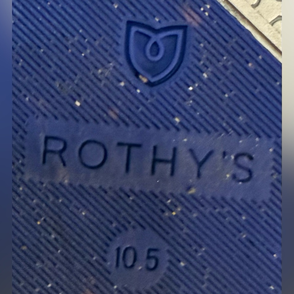 Rothy's Lattice Stitch Limited Edition Women’s Size 10.5 Metallic The Original - Picture 13 of 13